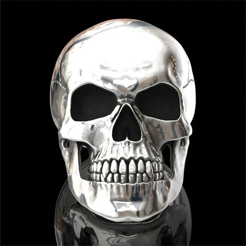 Anillo Cabeza de Fantasma - Biker Gotico Hip-Hop