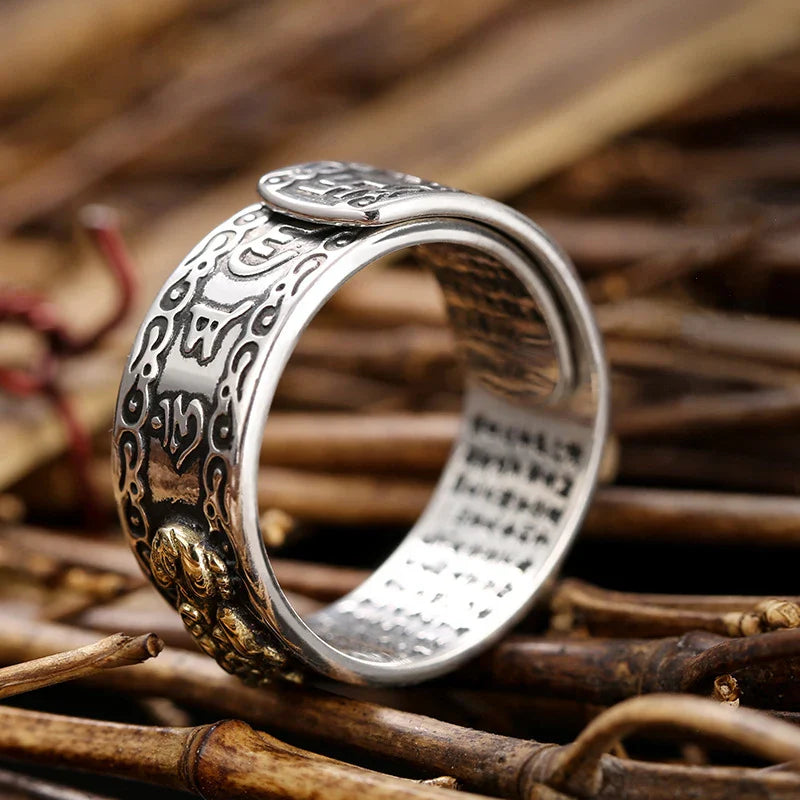 Anillo Pixiu Feng Shui - Amuleto de Buena Suerte
