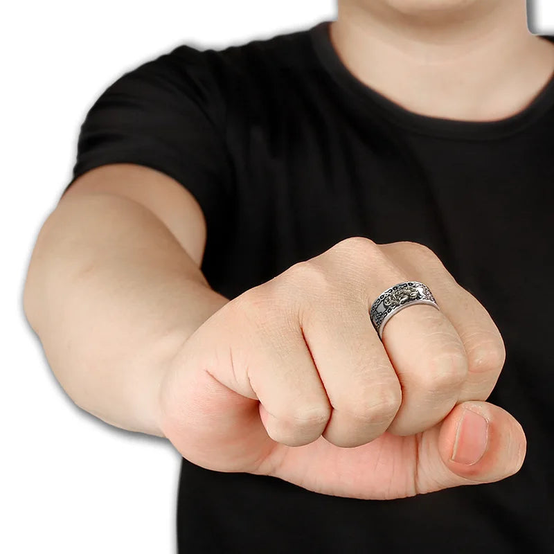 Anillo Pixiu Feng Shui - Amuleto de Buena Suerte