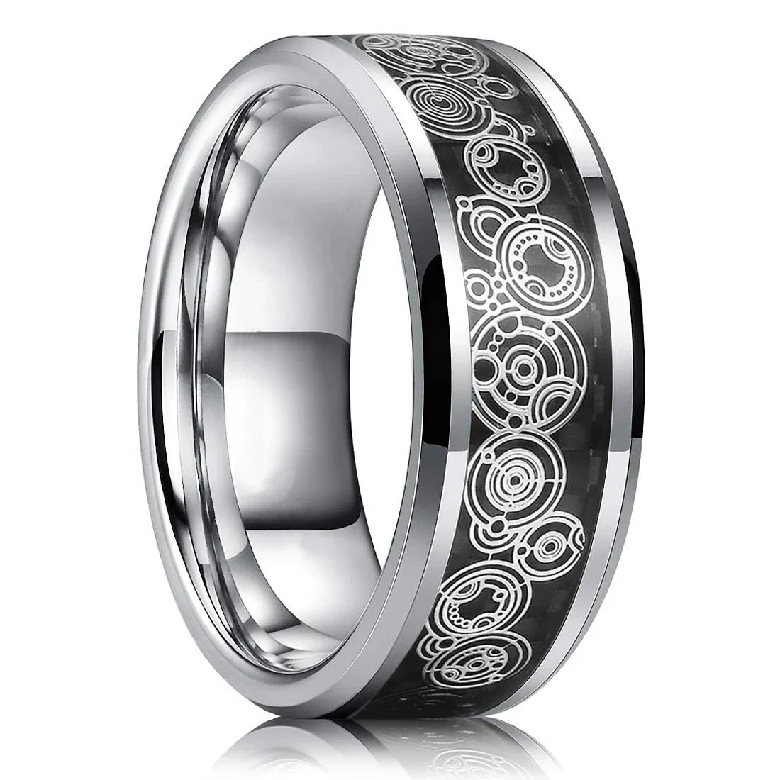 Anillo Dragon Celta - 21 Colores Acero Inoxidable