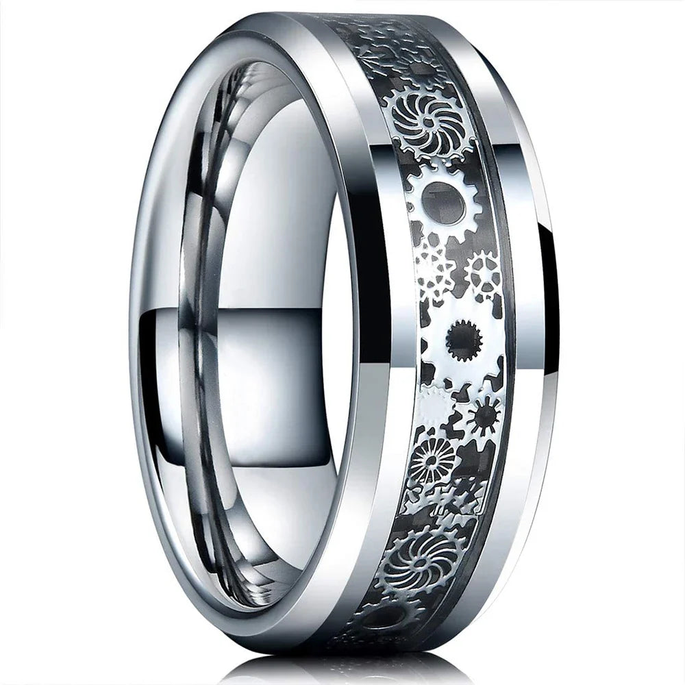 Anillo Dragon Celta - 21 Colores Acero Inoxidable