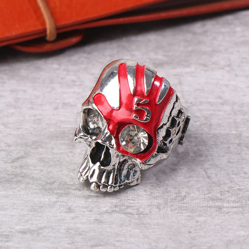 Anillo Calavera Five Finger Death Punch - Gotico Vintage