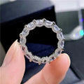 Anillo Rueda de Cristal Zircon - Lujo Minimalista