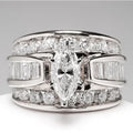 Anillo Corte Marquesa - Lujo para Aniversario