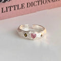 Anillo Giratorio Irregular Plata 925 - Diseno Moderno