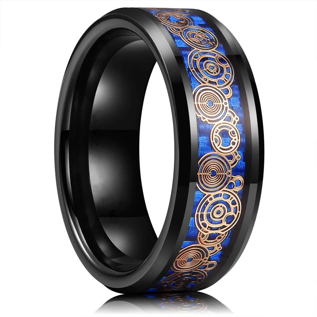 Anillo Dragon Celta - 21 Colores Acero Inoxidable