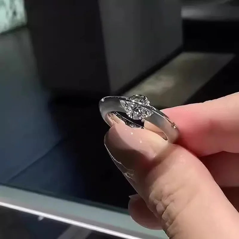 Anillo Giratorio Plata 925 - Antiansiedad Ajustable